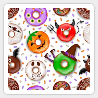 Halloween Donuts Sticker